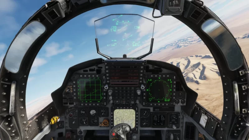 F 15E Cockpit